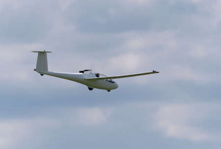 MOSCOW REGION, CHERNOE AIRFIELD 22 May 2021: moto glider AC4-115 Jet the Sky aviation festival, theory and practice.のeditorial素材