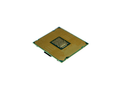 Central processing unit CPU or Microprocessor close up.