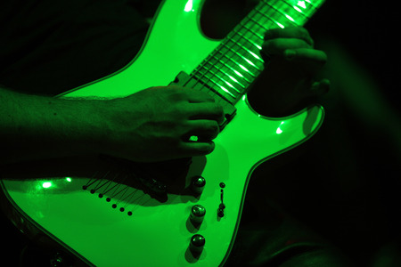 Rock guitaristの写真素材