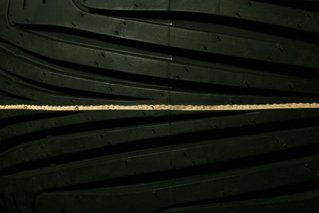 High performance summer tireの写真素材