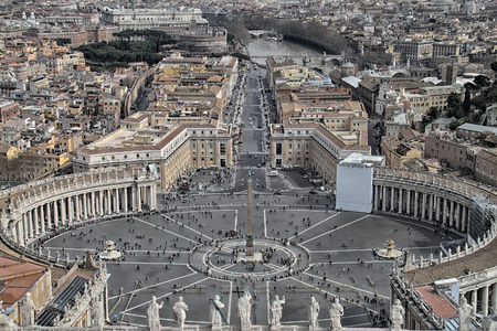 Vatican - Saint Peter's Squareのeditorial素材