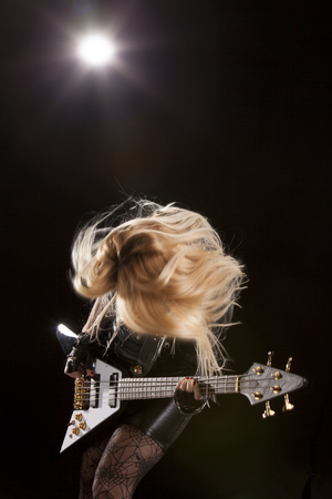 Rock guitaristの写真素材