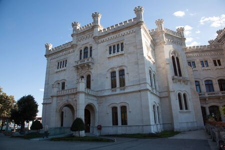 Miramare castle in Trieste