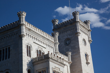 Miramare castle in Triesteのeditorial素材