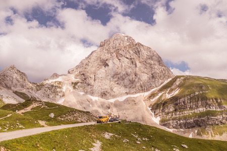 Beautiful Fresh Green Mountain Landscape の写真素材