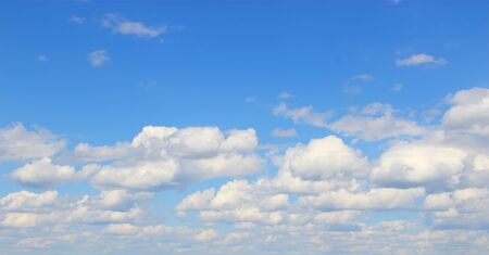 background of the blue sky and some clouds