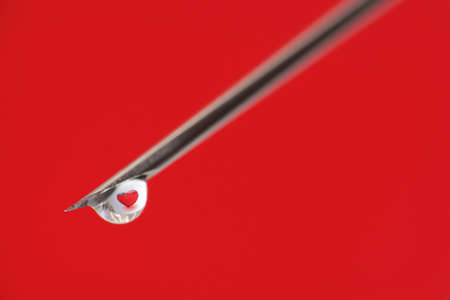 Needle of the injector.の写真素材