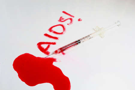 AIDS and HIVの写真素材