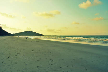 Ocean Beach at dawnの写真素材