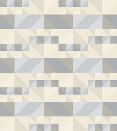 Geometric Seamless Pattern Rectangle Vector Art Illustrationのイラスト素材