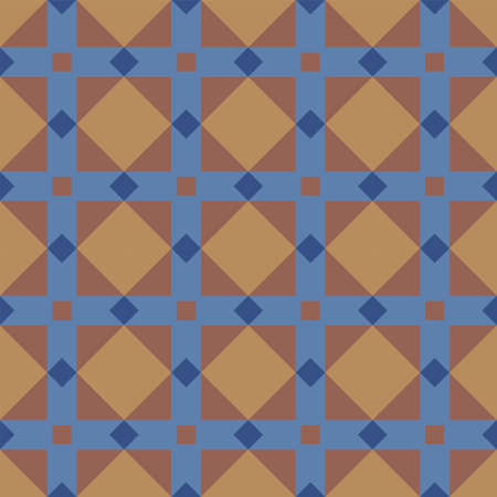Geometric Seamless Pattern Rectangle Vector Art Illustrationのイラスト素材