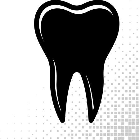 Teeth Icon Design vector illustrationのイラスト素材