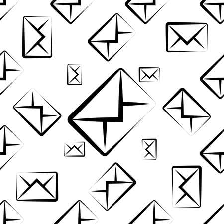 Postal Envelope Vector Art Illustrationのイラスト素材