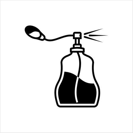 Perfume Icon, Perfume Spray Vector Art Illustrationのイラスト素材