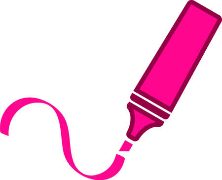 Highlighter Pen Icon Vector Art Illustrationのイラスト素材