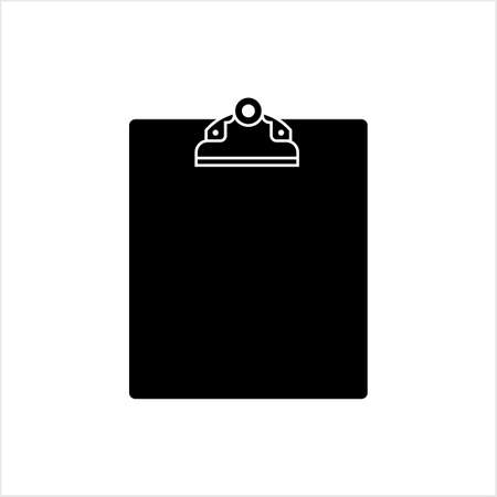 Clipboard Icon, Line Art Design, Vector Art Illustrationのイラスト素材