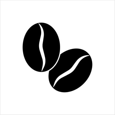 Coffee Bean Icon Vector Art Illustrationのイラスト素材