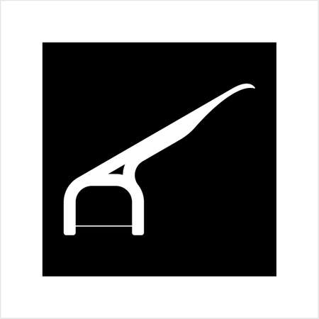 Flossing Tool, Dental Cleaning Tool, Vector Art Illustrationのイラスト素材