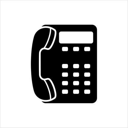 Telephone Icon, Phone Vector Art Illustrationのイラスト素材