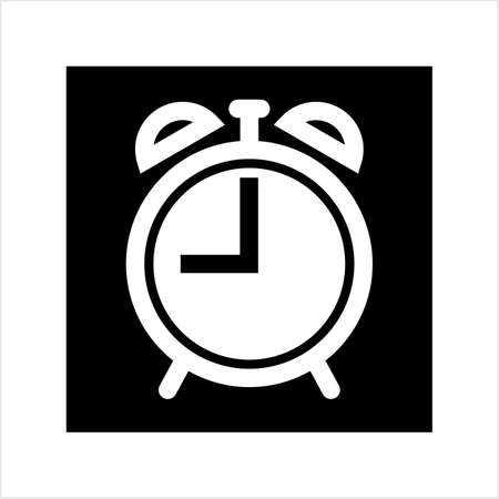 Alarm Clock Icon Vector Art Illustrationのイラスト素材