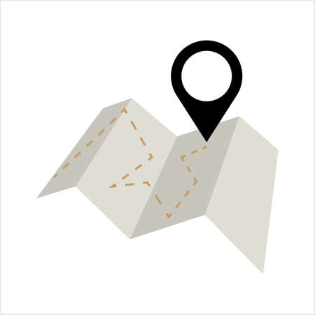 Location Pin Icon Vector Art Illustrationのイラスト素材