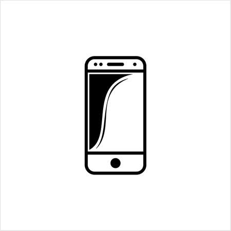 Smart Phone Icon, Smartphone Vector Art Illustrationのイラスト素材