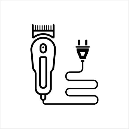 Hair Clipper Icon Vector Art Illustrationのイラスト素材