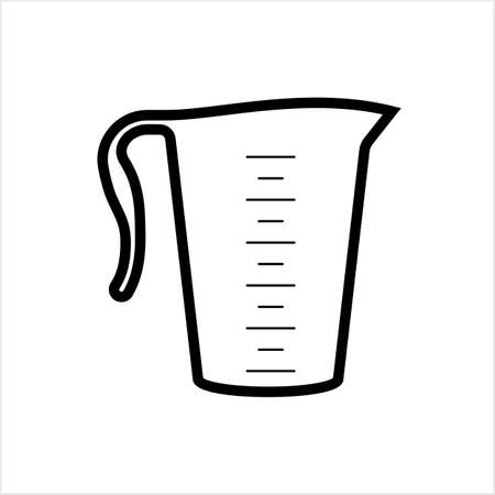 Measuring Cup Icon Vector Art Illustrationのイラスト素材