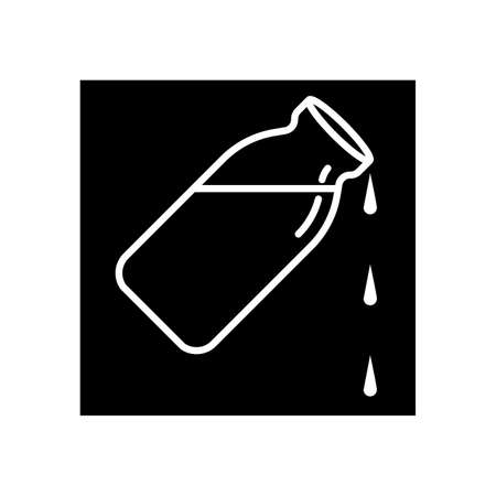 Milk Icon, Milk Container Icon Vector Art Illustrationのイラスト素材