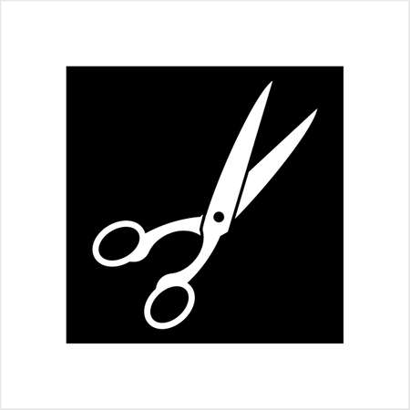 Scissors Icon, Scissors Vector Art Illustrationのイラスト素材