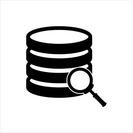 Database Icon, Data Base Icon Vector Art Illustrationのイラスト素材