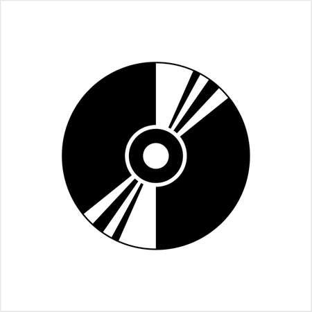 Dvd Cd Icon Vector Art Illustrationのイラスト素材