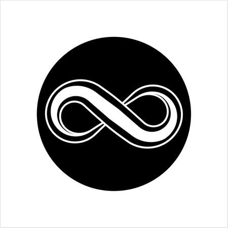 Infinity Sign Design Vector Art Illustrationのイラスト素材