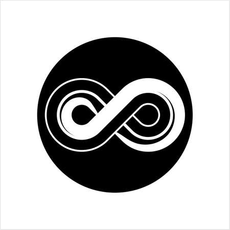 Infinity Sign Design Vector Art Illustrationのイラスト素材