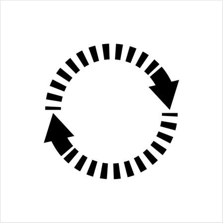 Update Icon, Refresh, Repeat Icon Vector Art Illustrationのイラスト素材