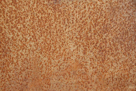 Old, rusted sheet of metal can be used as background. Concept - Waste Management. Copy space.