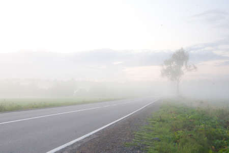 roade on fog