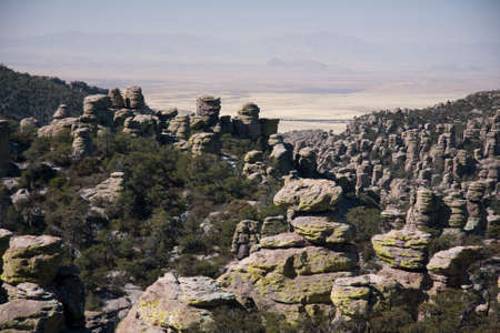 Chiricahua national park and salt lake above