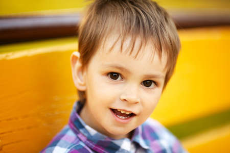 cute boy portrait