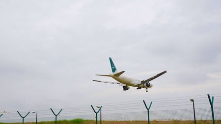 KUALA LUMPUR INTERNATIONAL AIRPORT KLIA, SEPANG, MALAYSIA- 14 May 2016: International airplane...