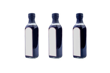 Bottle isolate on white backgroundの写真素材