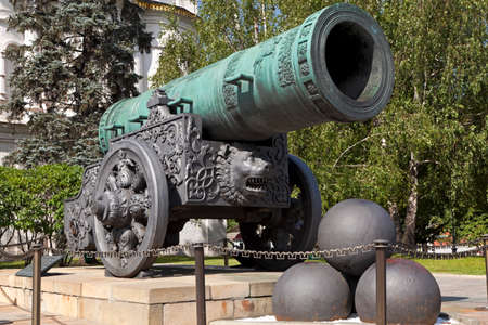 The Tsar Cannon of the Moscow Kremlin, Russia の写真素材