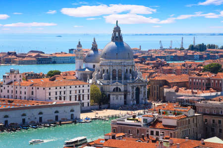 Panoramic view of Basilica from San Marco towerの写真素材
