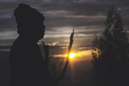 Sunrise In javaの写真素材