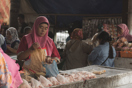 Traditional Market From Indonesiaのeditorial素材