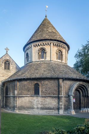 Church of Holy Sepulchre also known as the Round Church, Cambridge, United Kingdomの写真素材