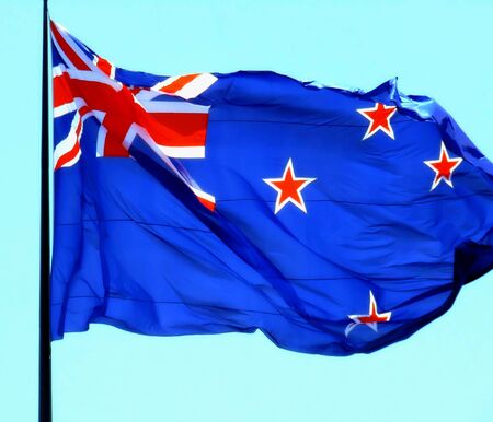 Flag of New Zealandの写真素材