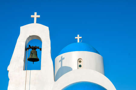 St. Nicolas (Agios Nicolaos) church in Protaras, Cyprusの写真素材