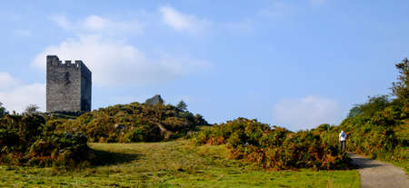 Dolwyddelan Castle in Walesのeditorial素材