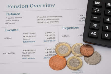 Pension review with UK state pension figures for 2017